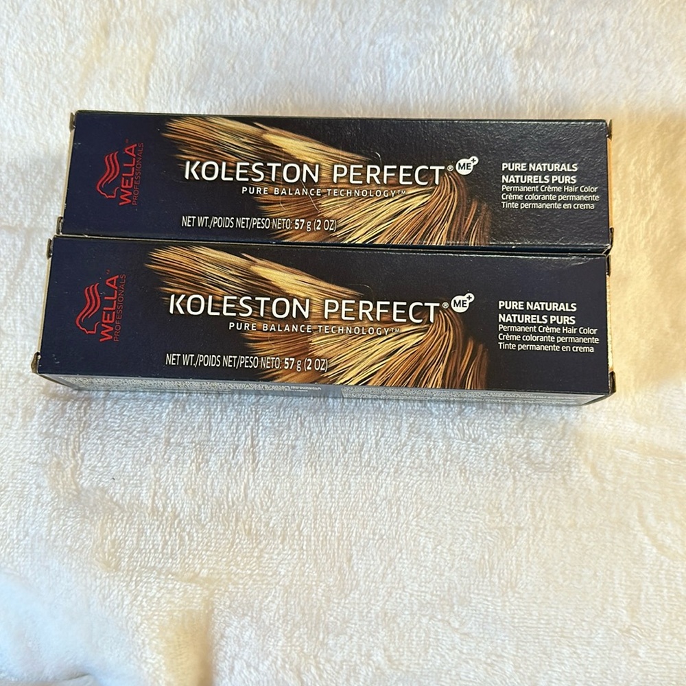 Wella Koleston Perfect Pure Naturals 2/0 Darkest Brown Permanent Hair Color